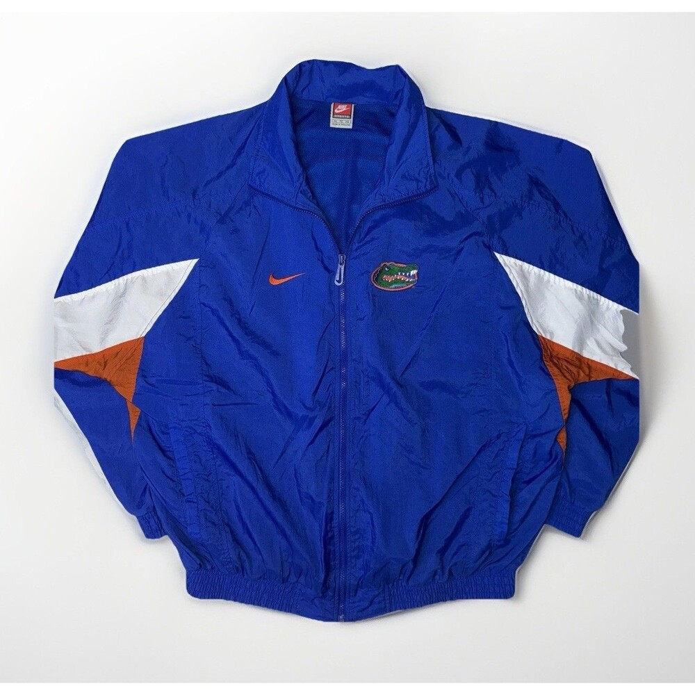 Vintage 90s Nike University of Florida Gators Windbreaker Jacket Rare Mens Sz XL